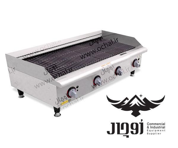 max charcoal grill 120 600L گریل 120 زغالی